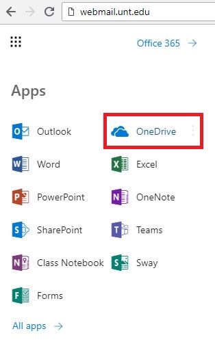 One Drive for Business and Office 365 | College of Health and Public Service